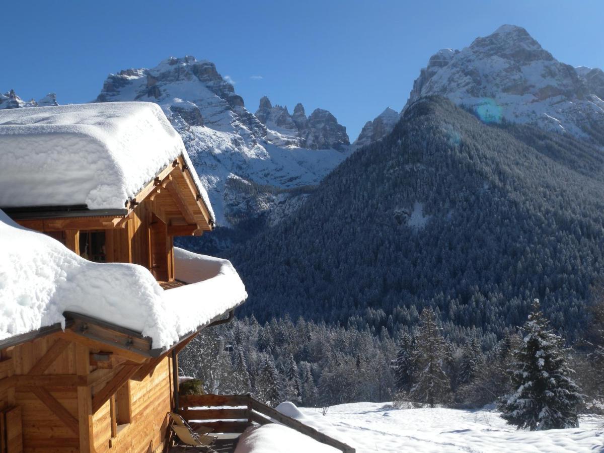 Fogajard Lovely Chalet Мадонна-ди-Кампильо Экстерьер фото